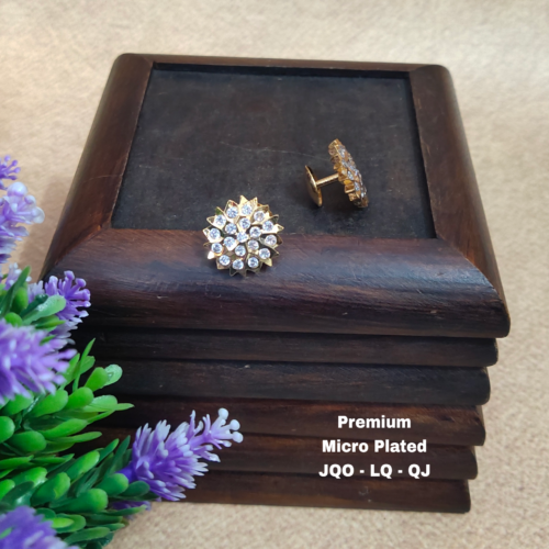 One gram gold Earrings |One gram goid Stud Earrings