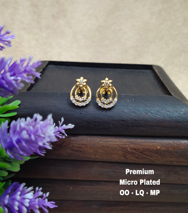 One gram gold Earrings |One gram gold Stud Earrings