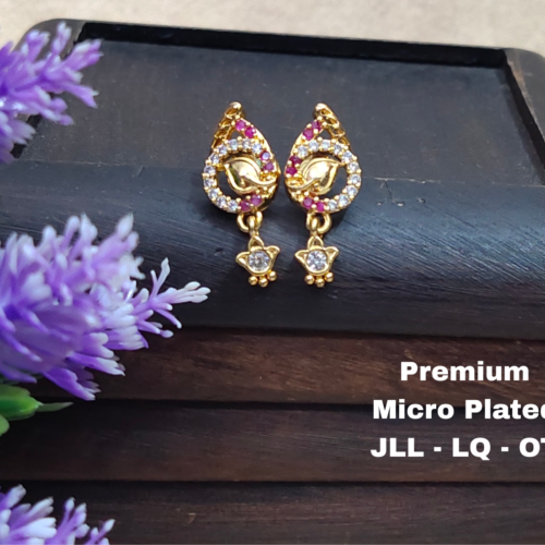 One gram gold Earrings |One gram gold Stud Earrings