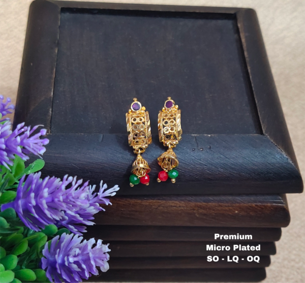 One gram gold Earrings |One gram gold Jhumka Earrings