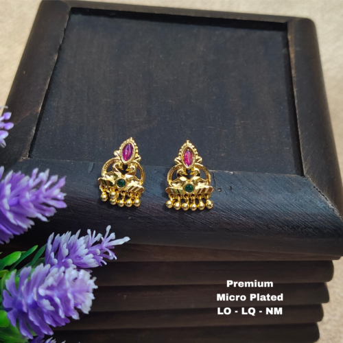 One gram gold Earrings |One gram goid Stud Earrings