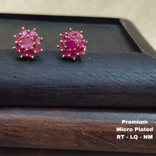 One gram gold Earrings |One gram goid Stud Earrings