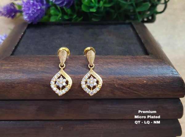One gram gold Earrings |One gram gold Stud Earrings