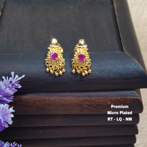 One gram gold Earrings |One gram gold Stud Earrings