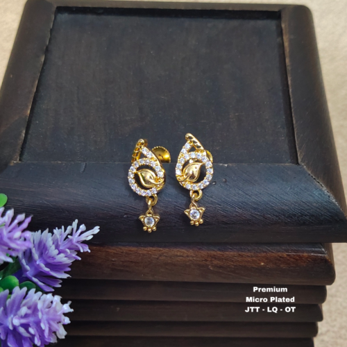 One gram gold Earrings |One gram gold Stud Earrings