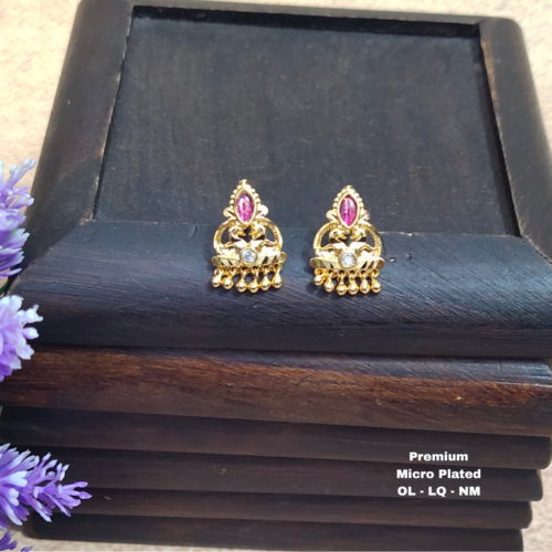 One gram gold Earrings |One gram gold Stud Earrings