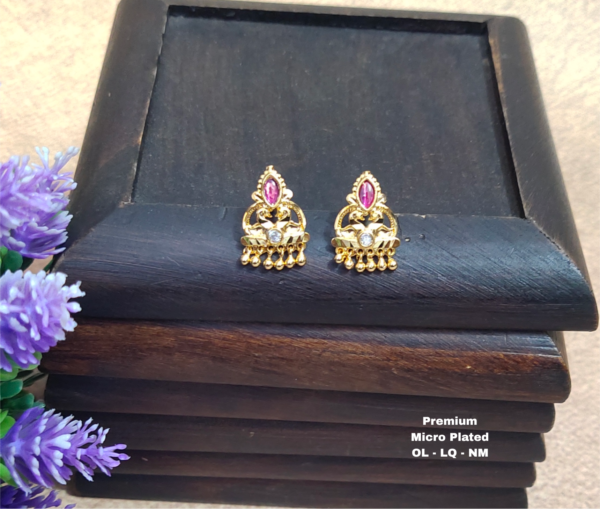 One gram gold Earrings |One gram gold Stud Earrings