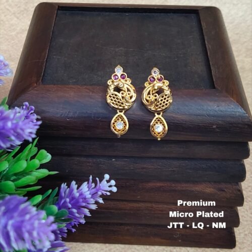 One gram gold Earrings |One gram gold Stud Earrings
