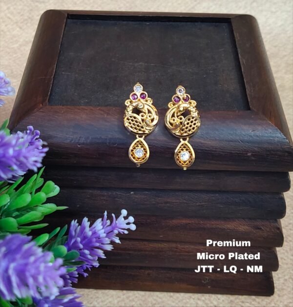 One gram gold Earrings |One gram gold Stud Earrings