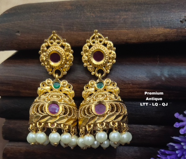 One gram gold Earrings |One gram gold Jhumka Earrings