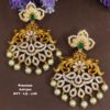 One gram gold Earrings |One gram gold Chandbali Earrings