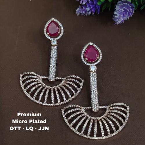 One gram gold Earrings |One gram gold Chandbali Earrings