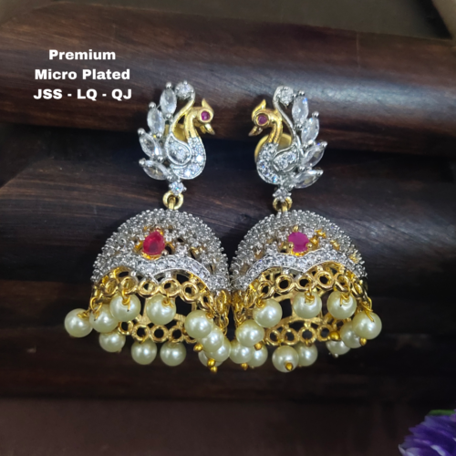 One gram gold Earrings |One gram gold Jhumka Earrings