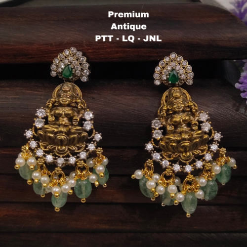 One gram gold Earrings |One gram gold Chandbali Earrings