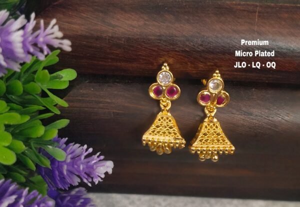 One gram gold Earrings |One gram gold Jhumka Earrings