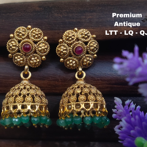One gram gold Earrings | One gram gold Jhumka Earrings