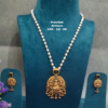 One gram gold Pearls Chain | One gram gold Mutyala Chain