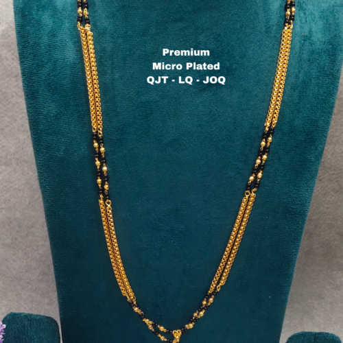 One gram gold Black beads | Nalla Pusala Chains