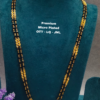 One gram gold Black beads | Nalla Pusala Chains