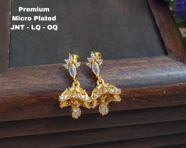 One gram gold Earrings |One gram gold Jhumka Earrings