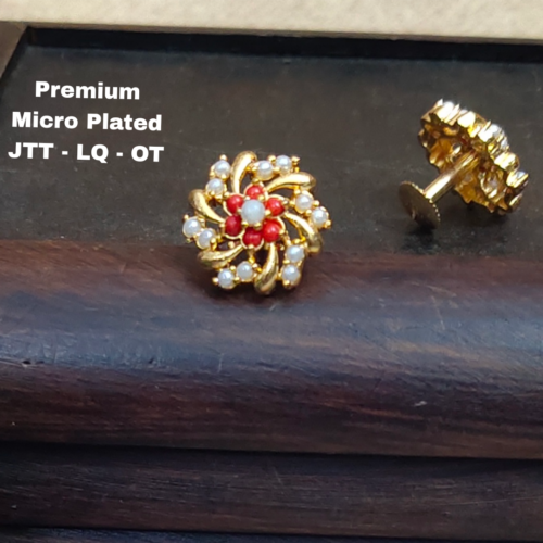 One gram gold Earrings |One gram gold Stud Earrings