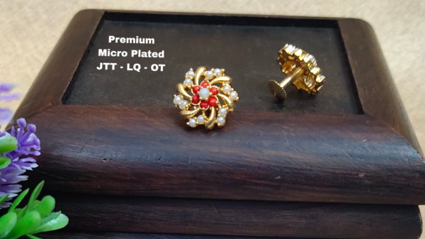One gram gold Earrings |One gram gold Stud Earrings