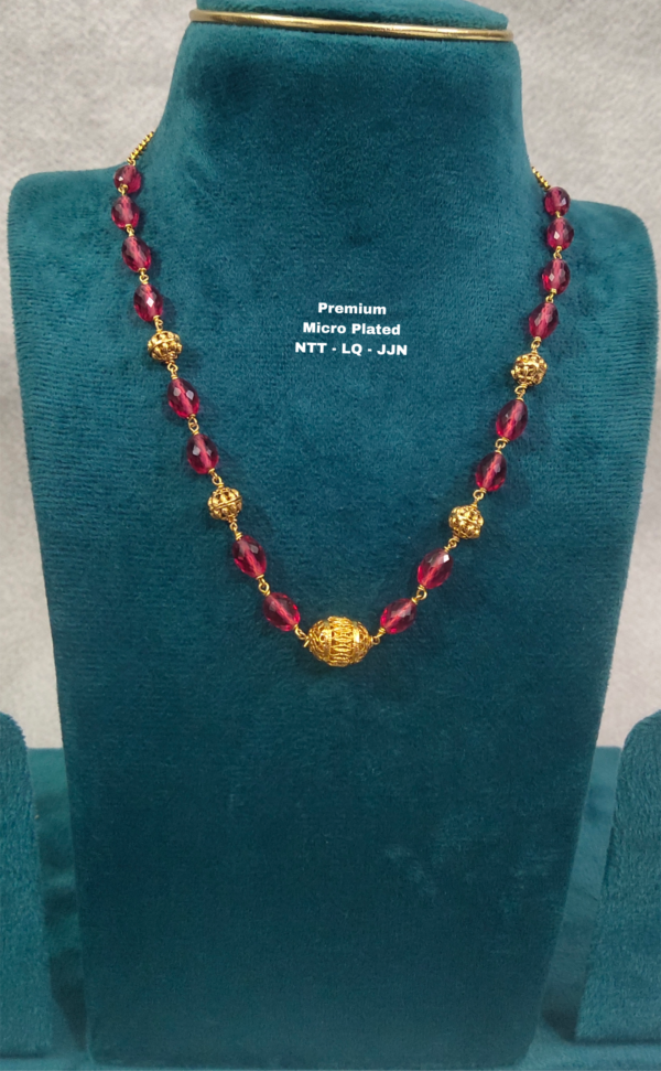 One gram gold Jewellery | One gram gold Chains | One gram gold beads Collection