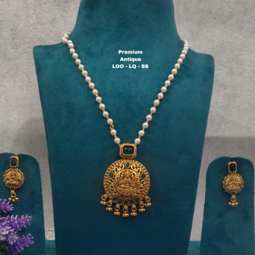 One gram gold Jewellery | One gram gold Pearls Chains | One gram gold  Mutyala Chains