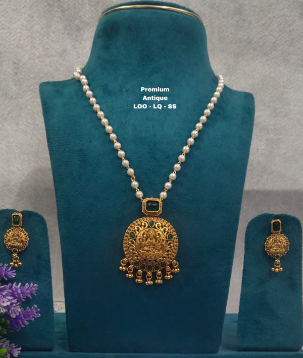 One gram gold Jewellery | One gram gold Pearls Chains | One gram gold  Mutyala Chains