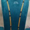 One gram gold Jewellery  | One gram gold Long Black beads | Black beads