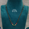 •	Short Black beads | One gram gold  Black Beads |  Nallapusala Chains