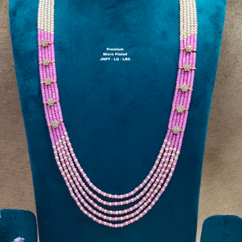 One gram gold Jewellery | One gram gold Pears Chains | One gram gold Mutyala Chains