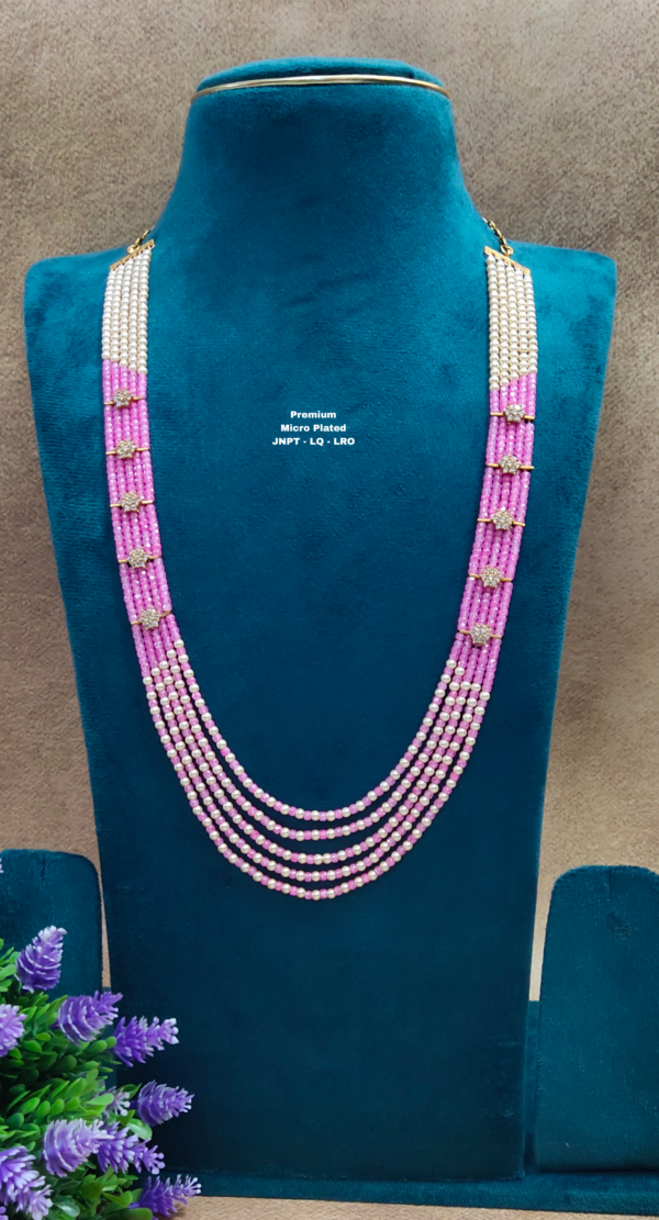 One gram gold Jewellery | One gram gold Pears Chains | One gram gold Mutyala Chains