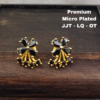 •	One gram gold Earrings | One gram gold Jewellery Studs Earrings