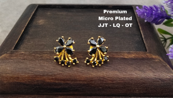 •	One gram gold Earrings | One gram gold Jewellery Studs Earrings
