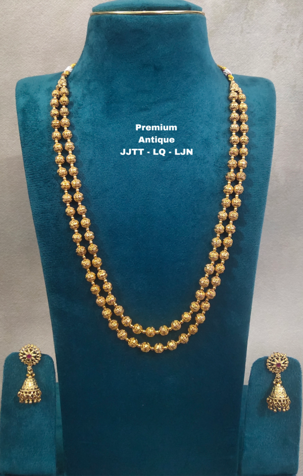 •	One gram gold Antique Chains | One gram gold Jewellery | Antique Chains