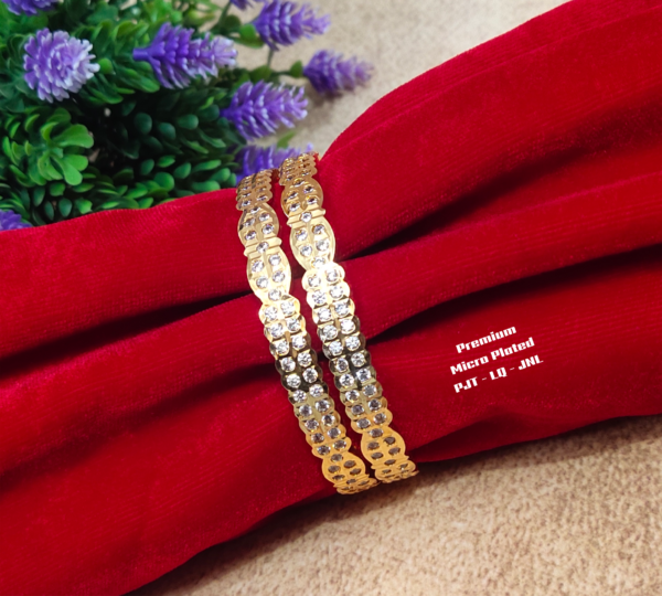 One Gram Gold Bangles | Bridal Bangles  | Panchaloham  Bangles