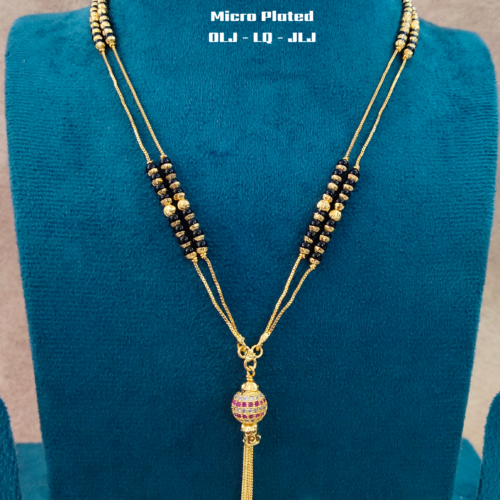 Picsart_26-06-20_11-04-40-814 Short Black beads | One gram gold Balck beads | Nallpusa Chains