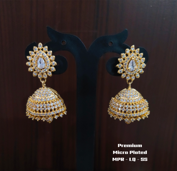 One gram gold Earrings | One gram gold jumka | Earrings | Butta kammalu