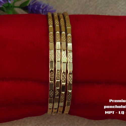 •One gram gold Bangles | Panchaloham Bangles | Braidal Bangles