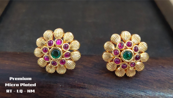 One gram gold Studs Earrings | One gram gold Jewellery | Stud Earrings