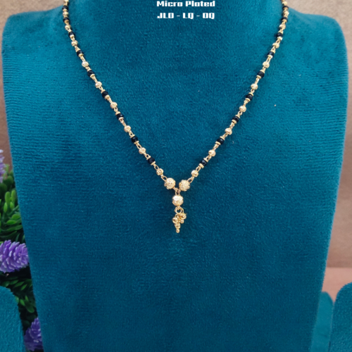 Picsart_26-07-04_10-59-56-112 Short Black beads | One gram gold Black beads | Nallapusala Chains