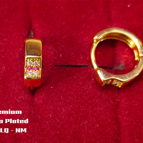 One gram gold Earrings | One gram gold Jewellery | Hoop Earrings