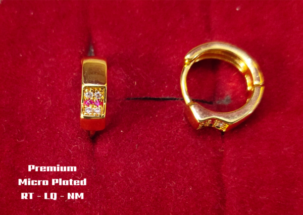 One gram gold Earrings | One gram gold Jewellery | Hoop Earrings