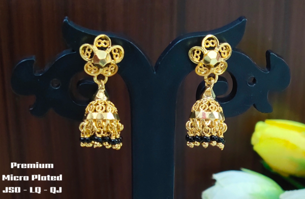 One gram gold Jewellery | One gram gold Earrings | Buttakammalu