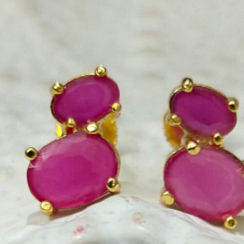 One gram gold Earrings | One gram gold Jewellery | Stud Earrings