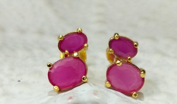 One gram gold Earrings | One gram gold Jewellery | Stud Earrings