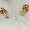 One gram gold Earrings | One gram gold Jewellery | Stud Earrings