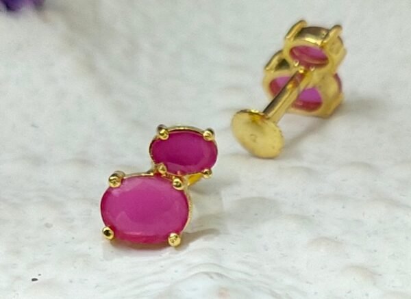 One gram gold Earrings | One gram gold Jewellery | Stud Earrings