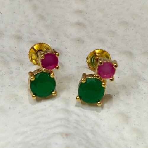 One gram gold Earrings | One gram gold Jewellery | Stud Earrings